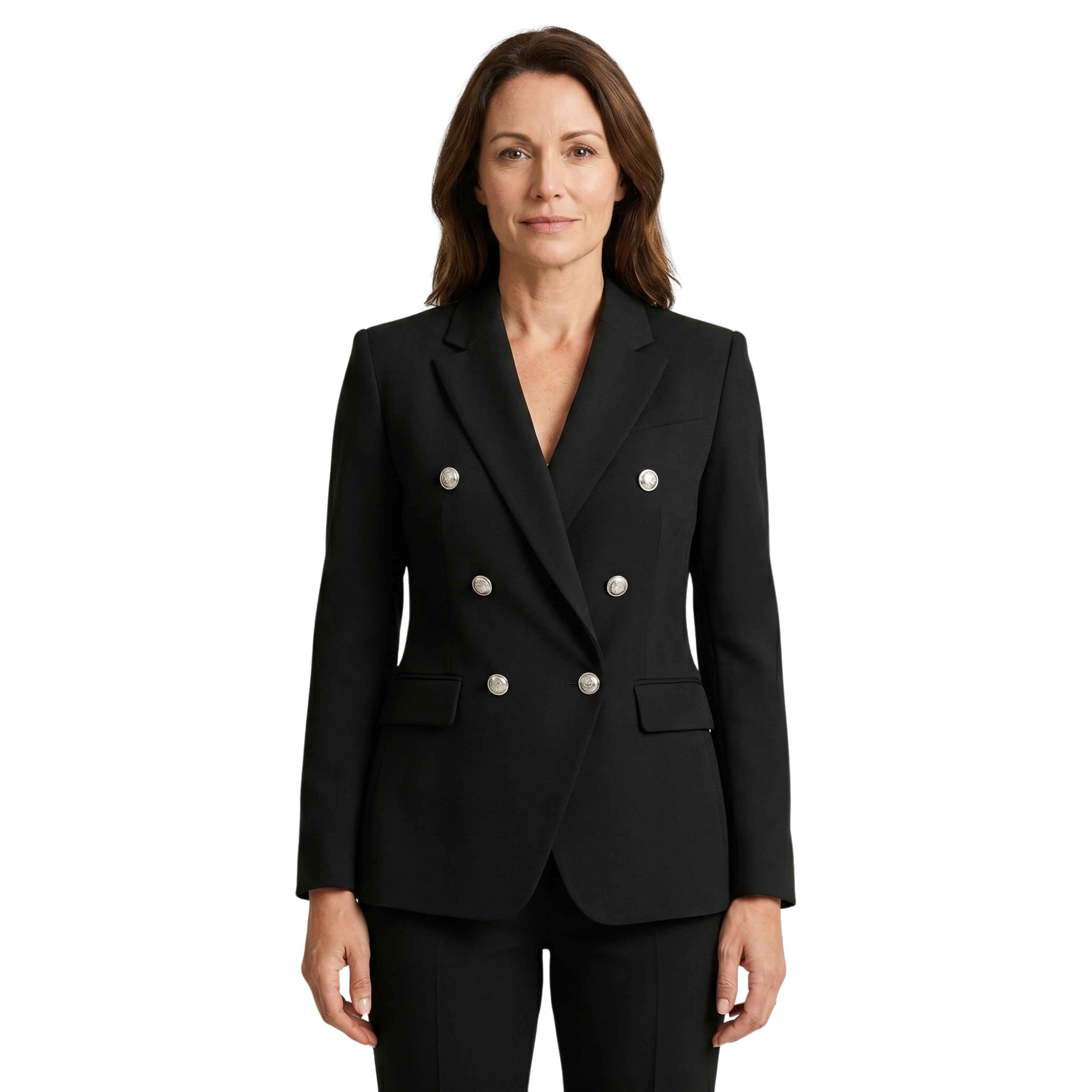 Damska elegancki garnitur | Midi