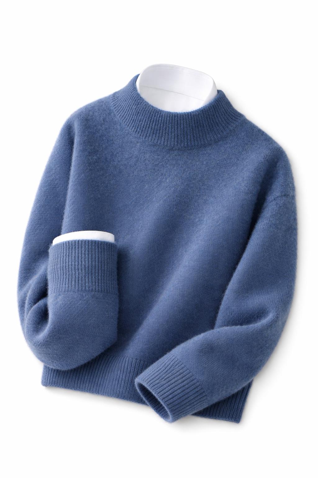 Sweter męski | Miękki i z golfem