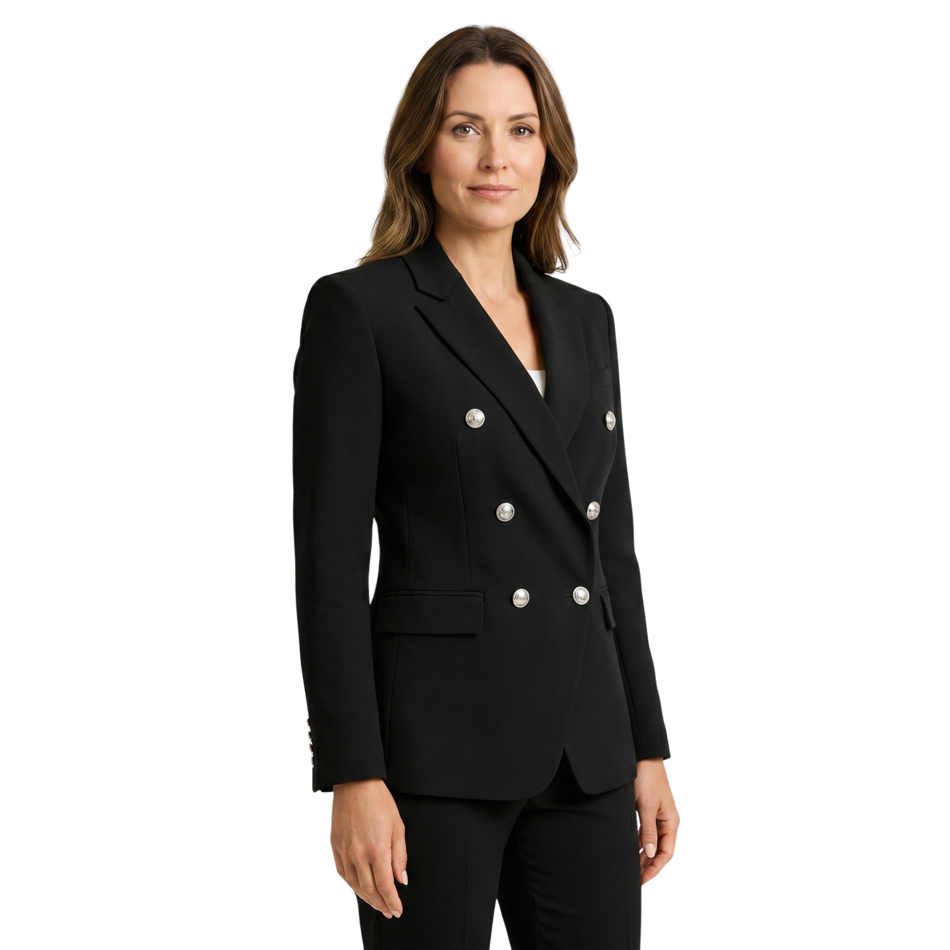 Damska elegancki garnitur | Midi