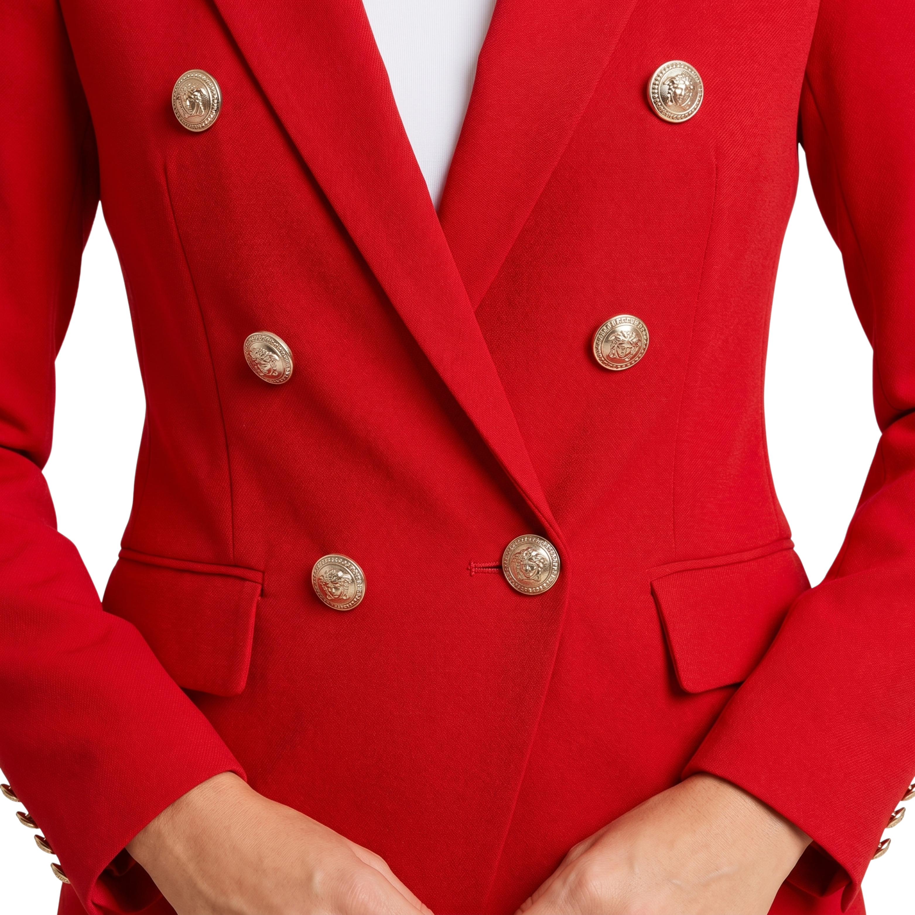 Damska elegancki garnitur | Midi