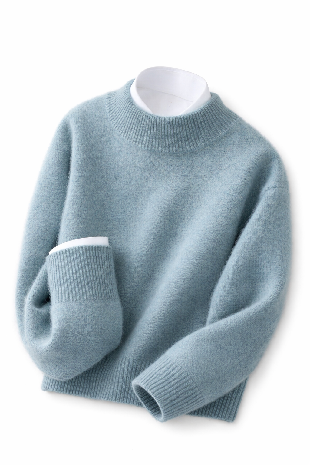 Sweter męski | Miękki i z golfem