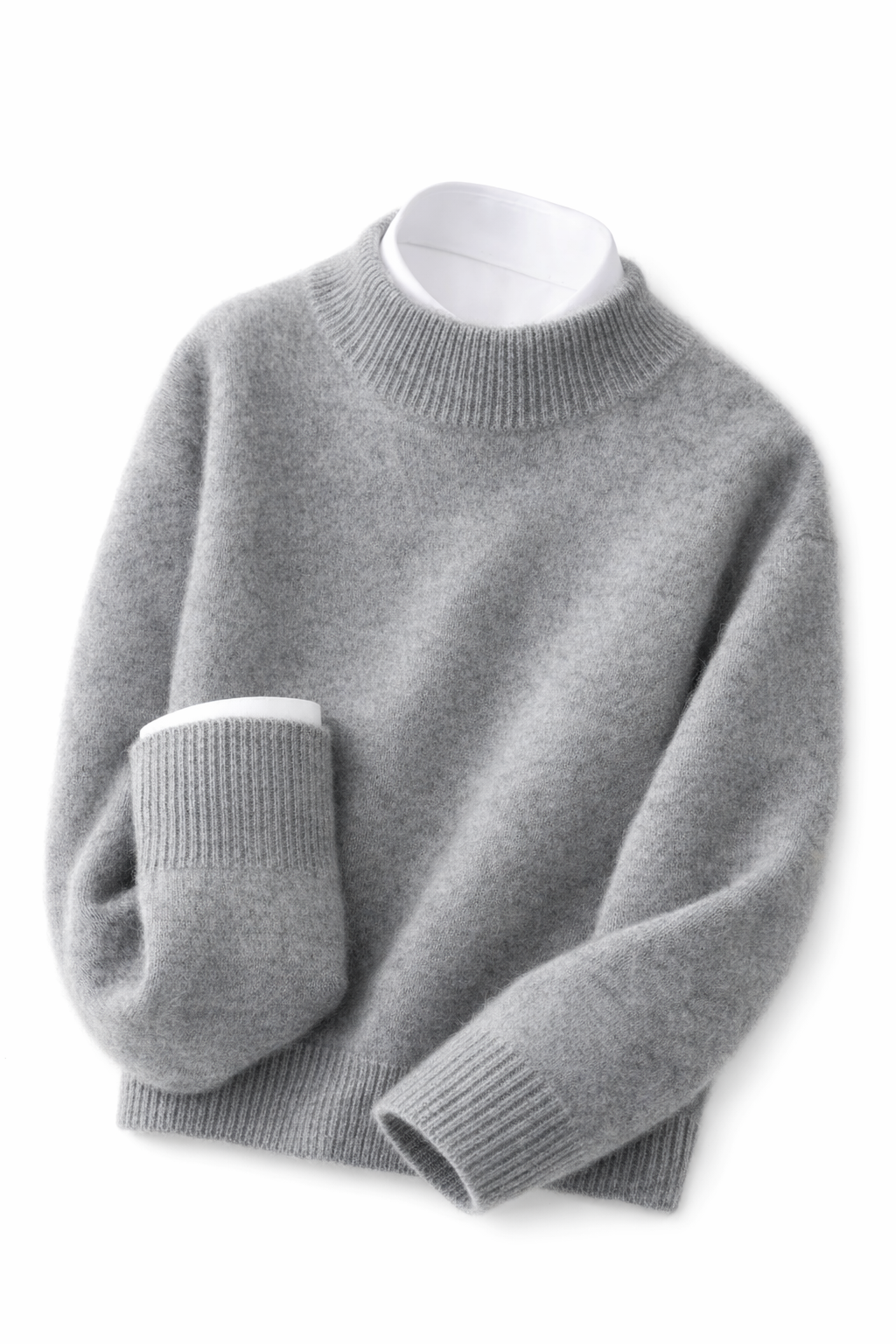 Sweter męski | Miękki i z golfem