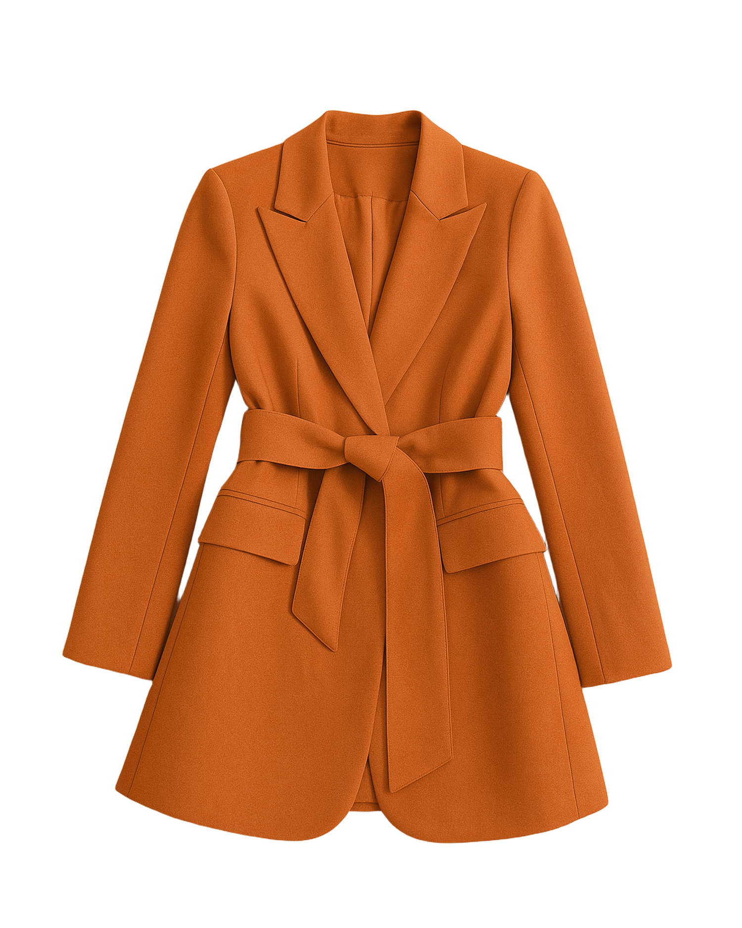 Elegancka Damska | Marynarka z paskiem