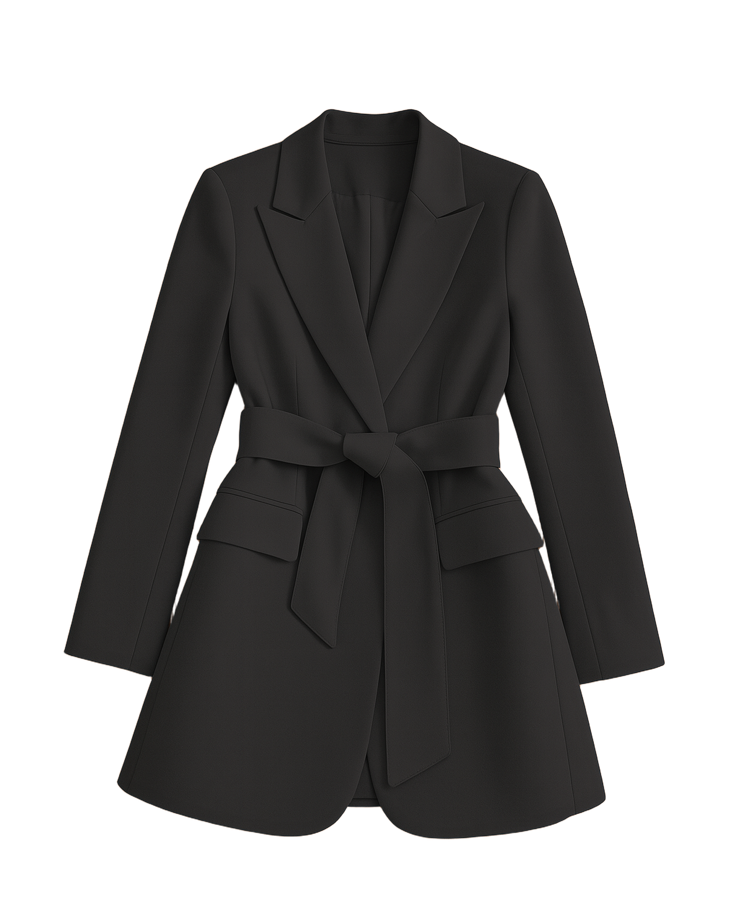 Elegancka Damska | Marynarka z paskiem