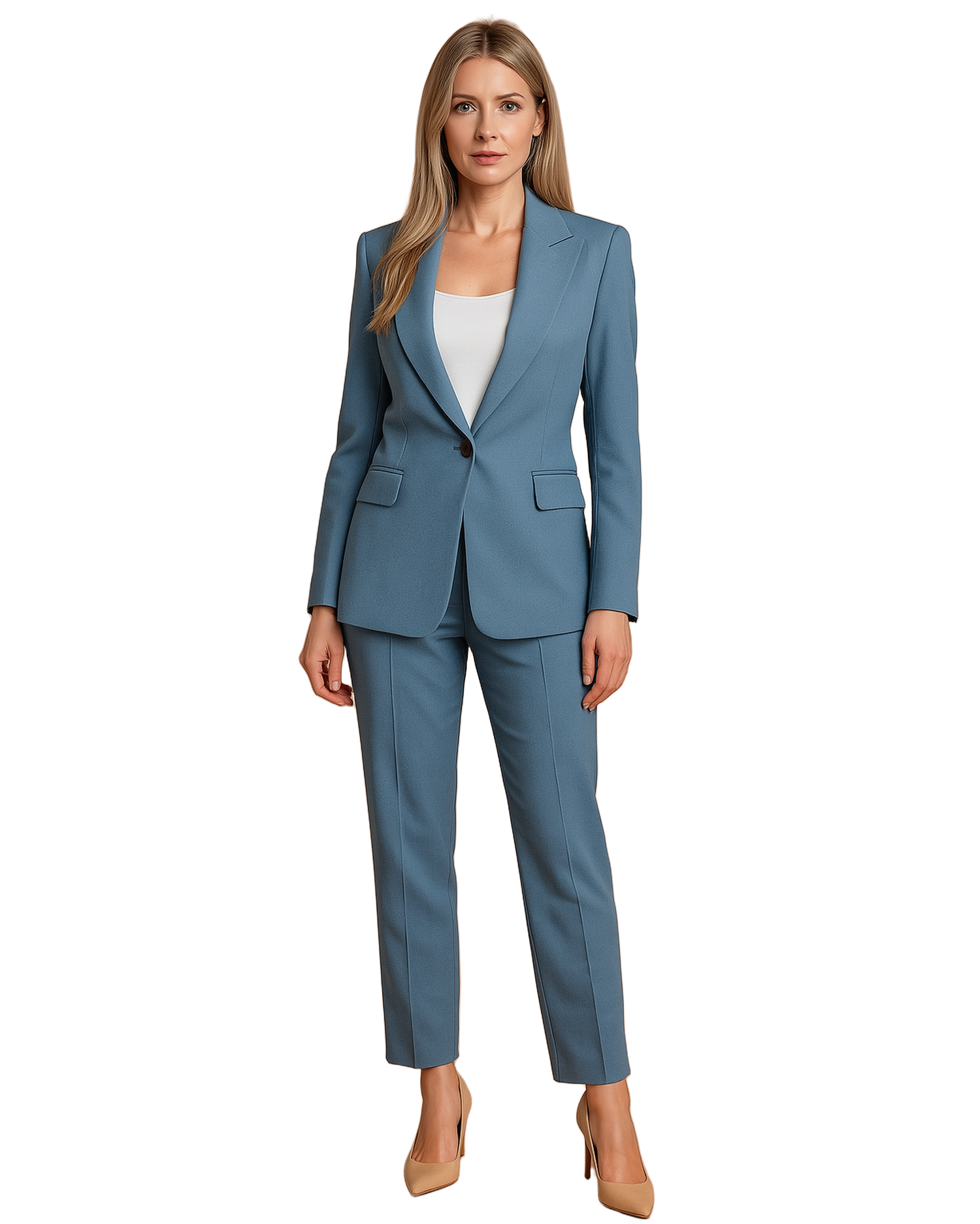 Elegancki damski garnitur | Dwuczęściowy