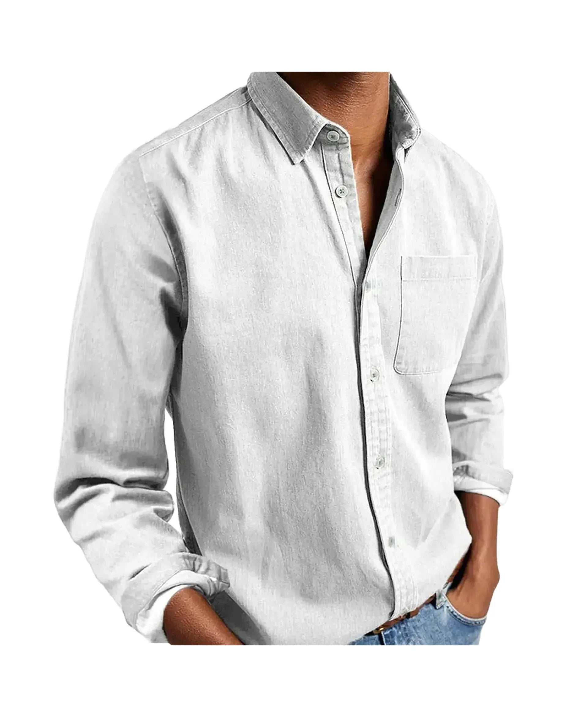 Męskie swobodny koszula koszula | Długie rękawy