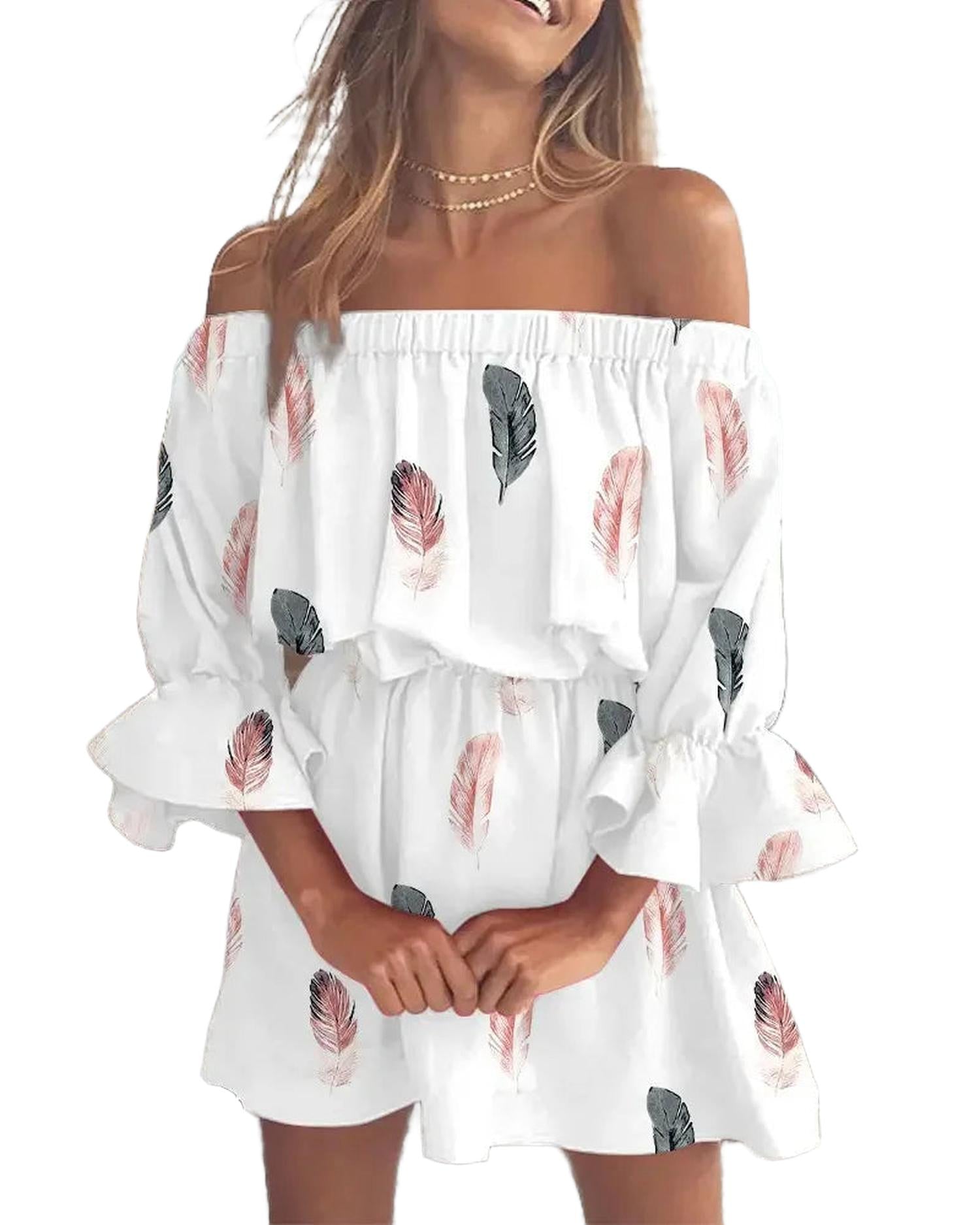 Sukienka | I nadrukiem