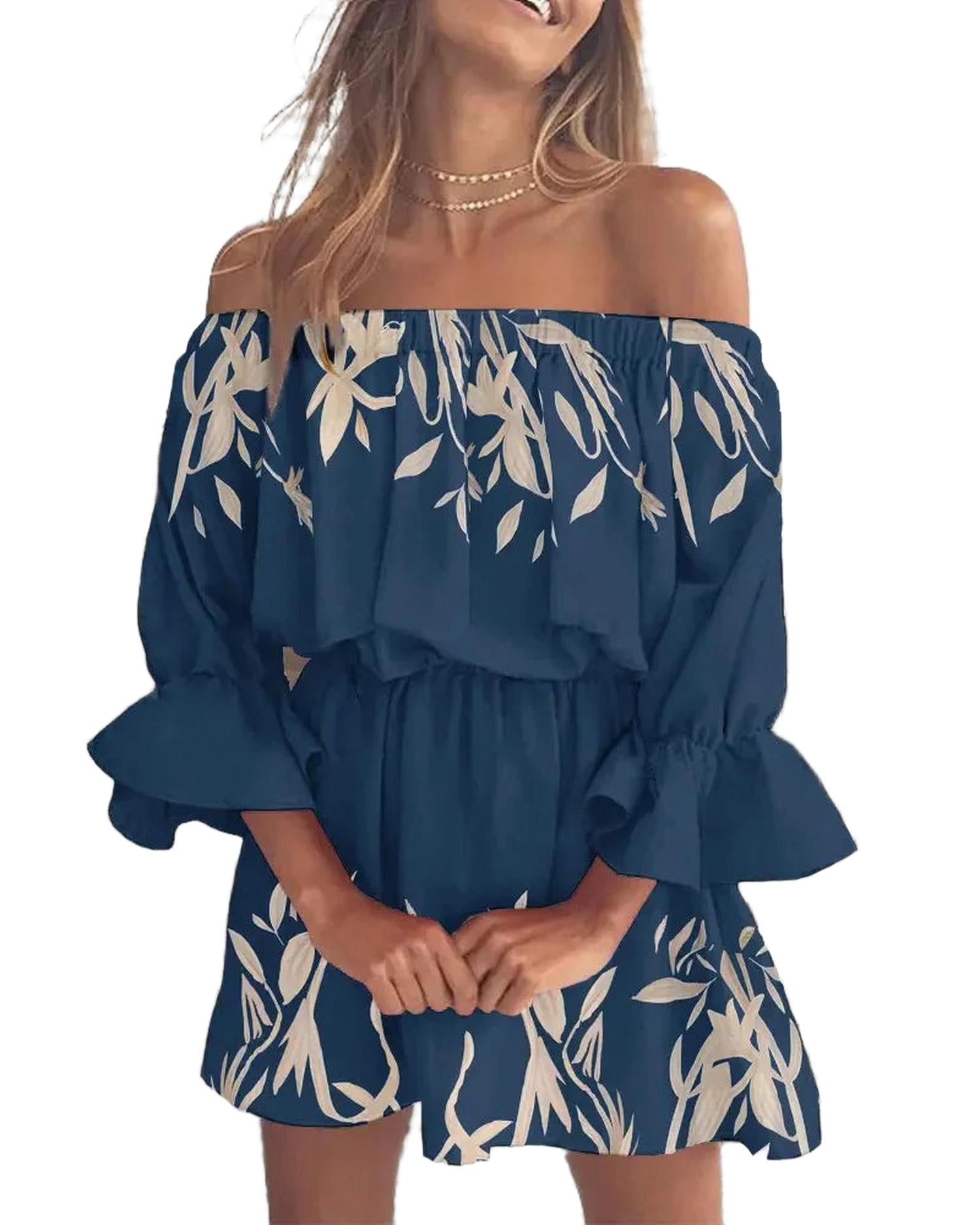 Sukienka | I nadrukiem