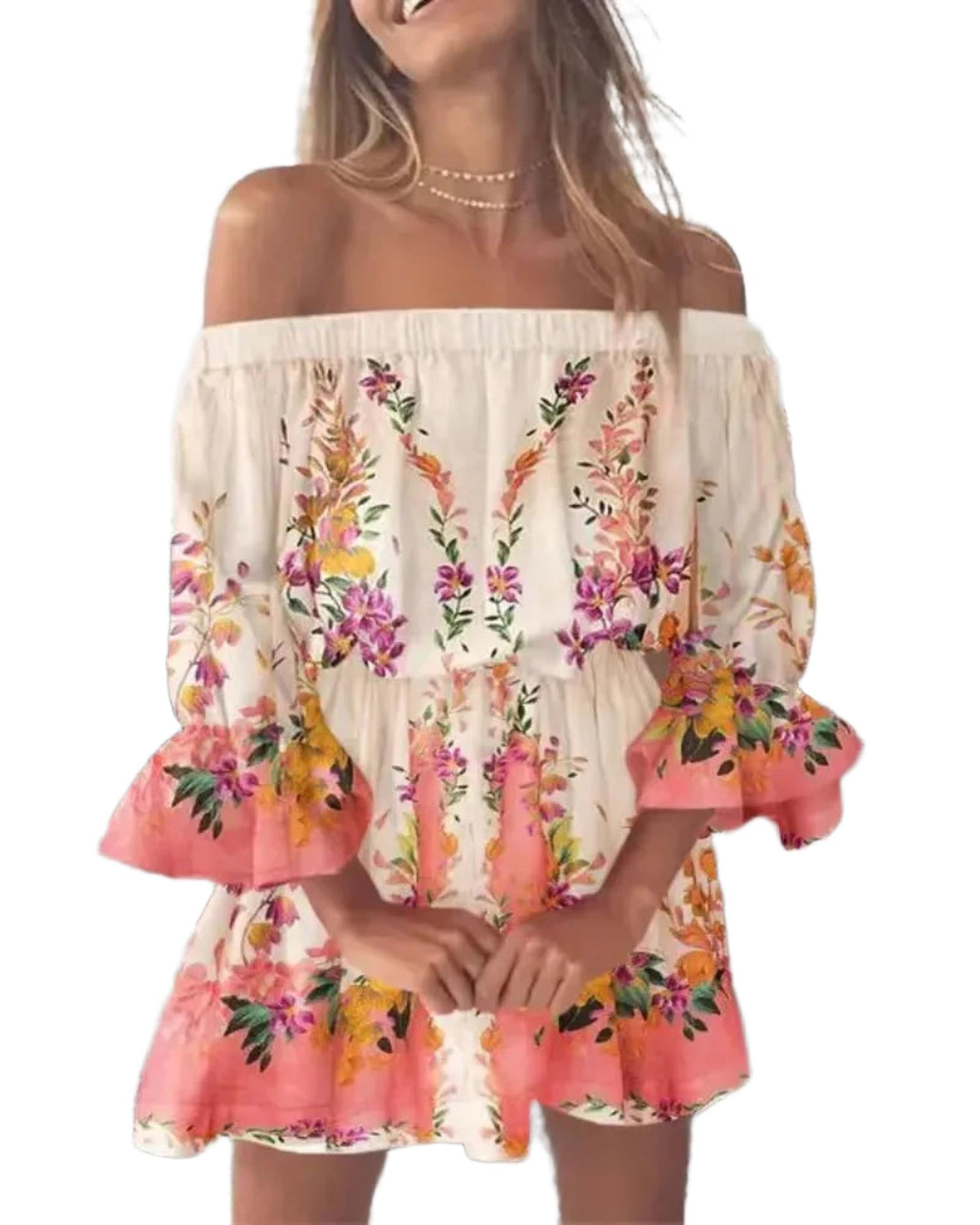 Sukienka | I nadrukiem