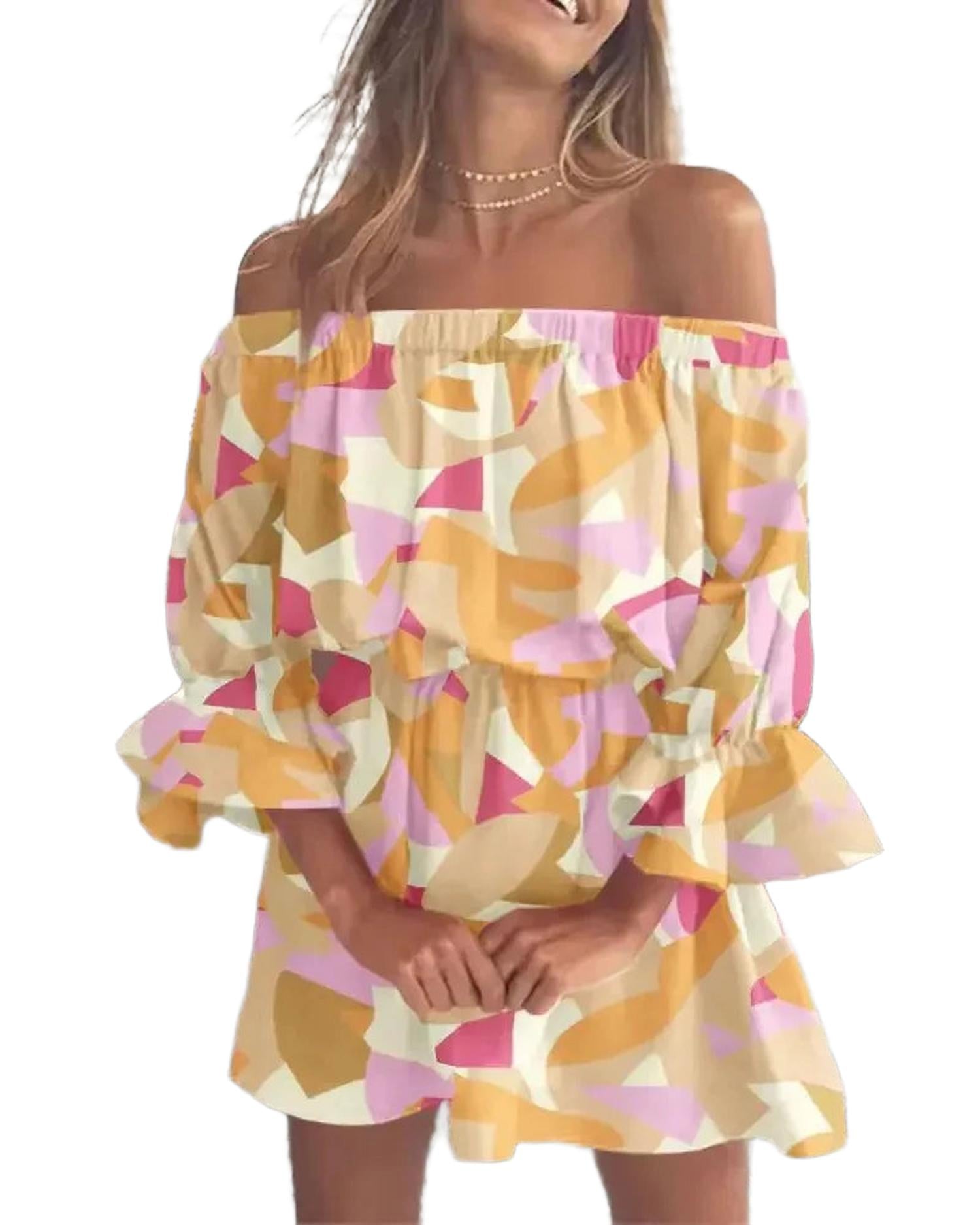 Sukienka | I nadrukiem