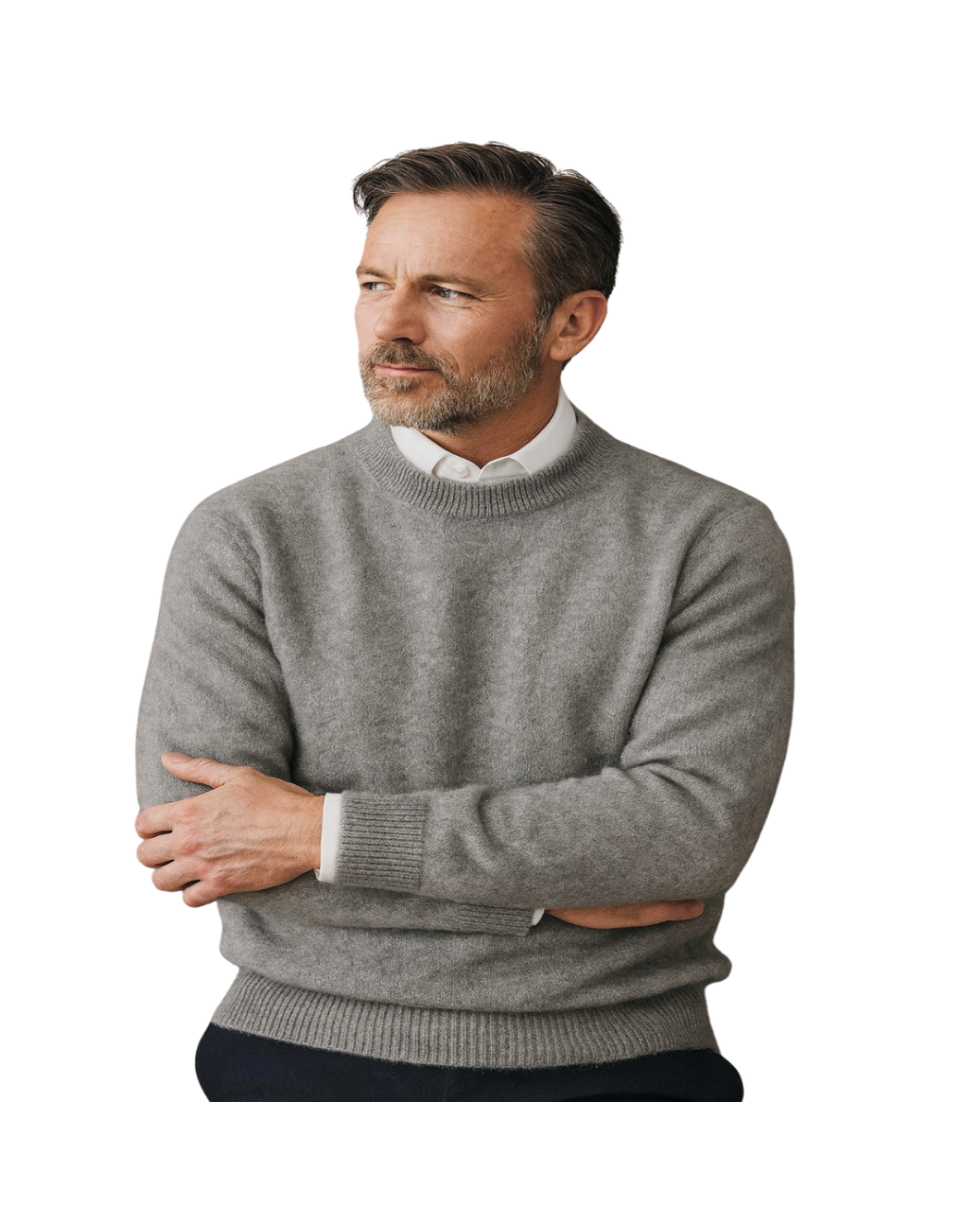 Sweter męski | Miękki i z golfem