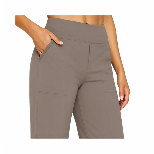 Damskie spodnie z szeroką nogawką | I wysokim stanem