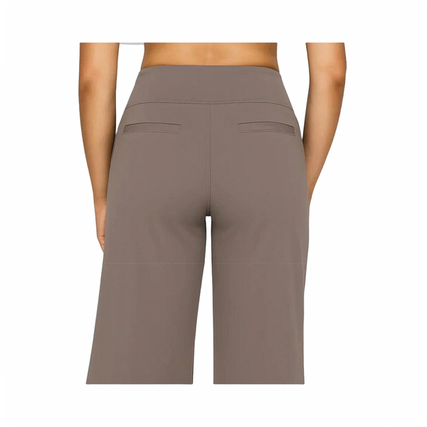 Damskie spodnie z szeroką nogawką | I wysokim stanem